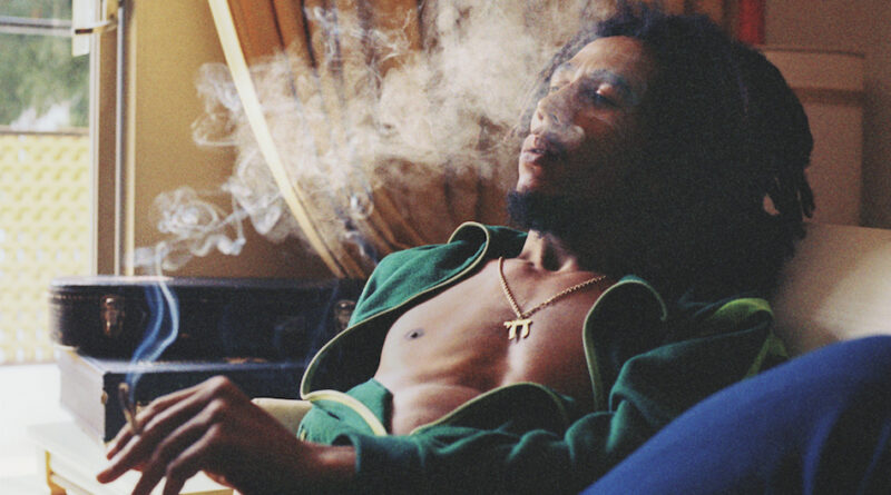 Bob Marley a Hollywood nel 1975. Foto di Veuige/ Dalle