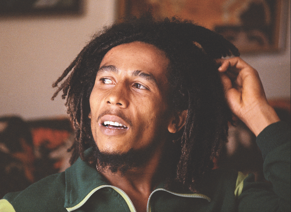 Bob Marley ritratto a Los Angeles nel 1975. Foto di Kim Gottlieb Walker