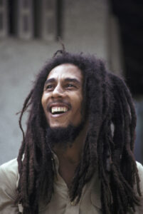 Marley nella sua Giamaica nel 1979. Foto di Daniel Laine/ Gamma-Rapho/ Contrasto